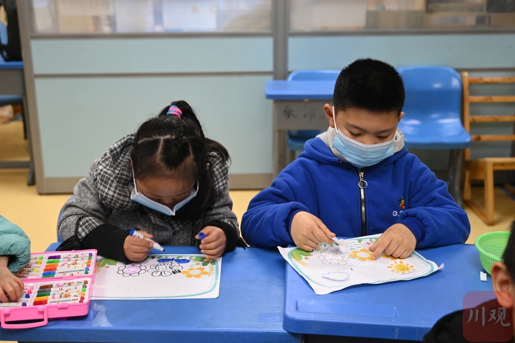 视频｜一次别样的“纸上植树” 把春天种进这群特殊孩子的心里