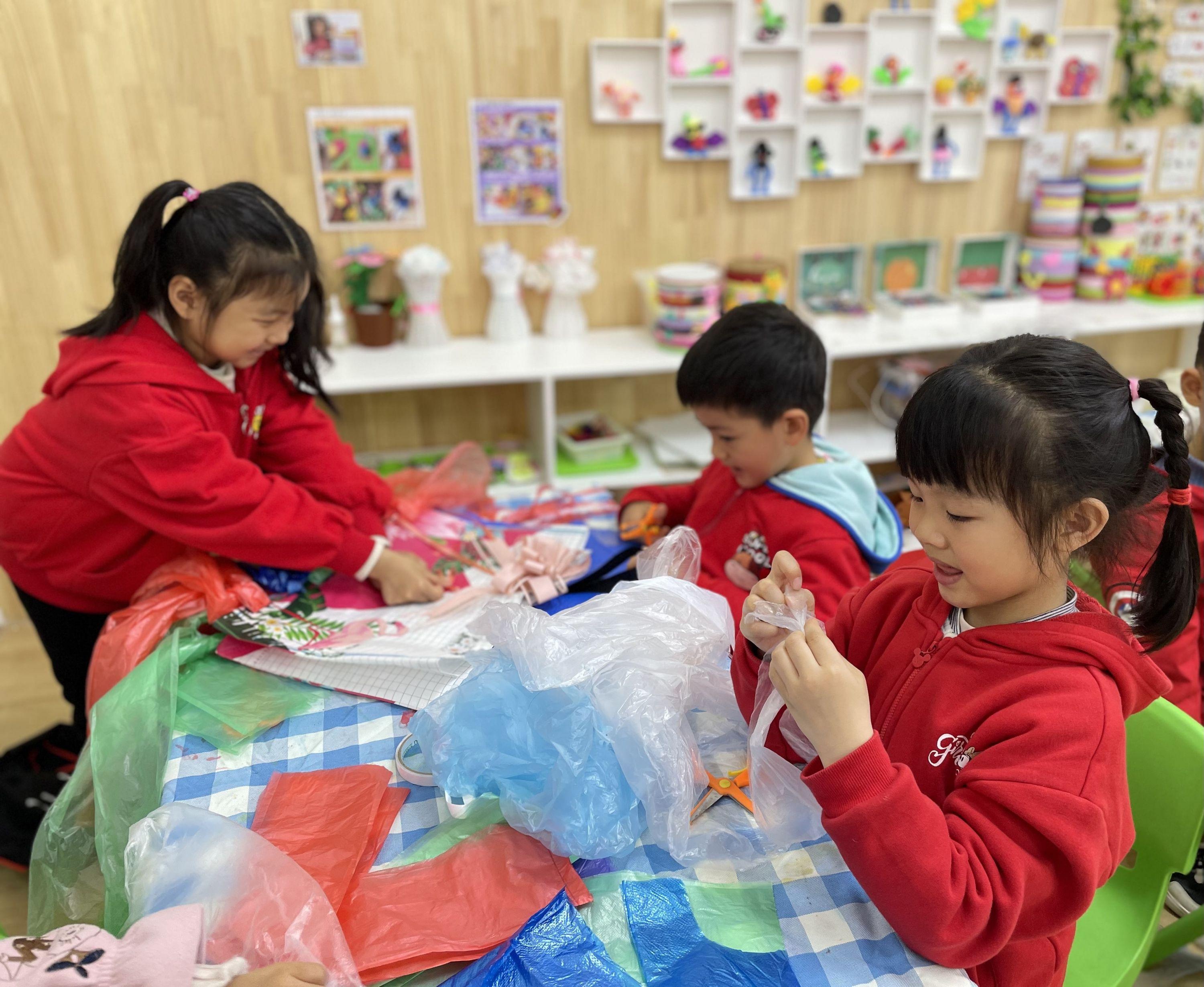 幼儿园环保时装秀女孩做法,环保时装秀幼儿园公主裙