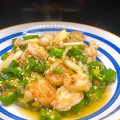 青笋炒虾仁减脂餐,虾仁炒西兰花减脂餐做法