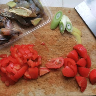 鹿茸菇炒青椒虾仁,虾仁炒鹿茸菇