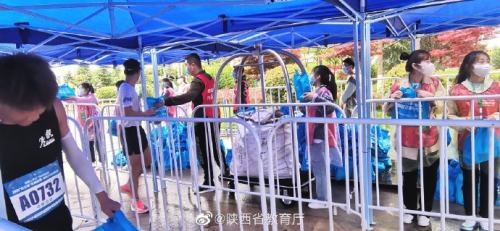 看！宝鸡这两场赛事中，志愿者身影“靓”了
