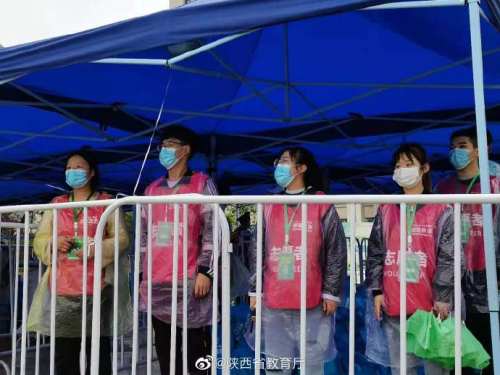 看！宝鸡这两场赛事中，志愿者身影“靓”了