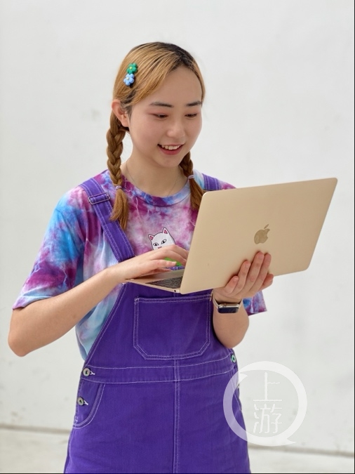 “另类”学霸张紫怡：川外女孩爱上编程，作品获库克点赞