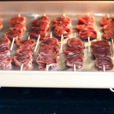 锅圈香辣酥鸡心串,香辣鸡心串