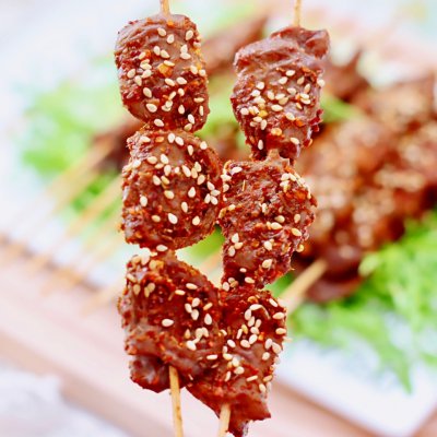 锅圈香辣酥鸡心串,香辣鸡心串