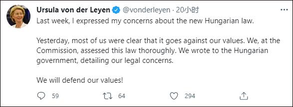 因禁止学校教授LGBT，匈牙利被欧盟孤立：不尊重LGBT，就离开欧盟