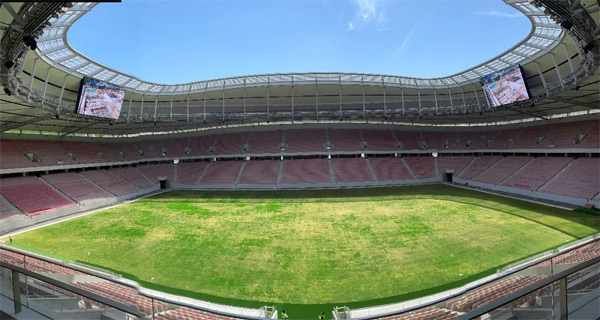 艾比森超大3d全景led屏,艾比森打造足球