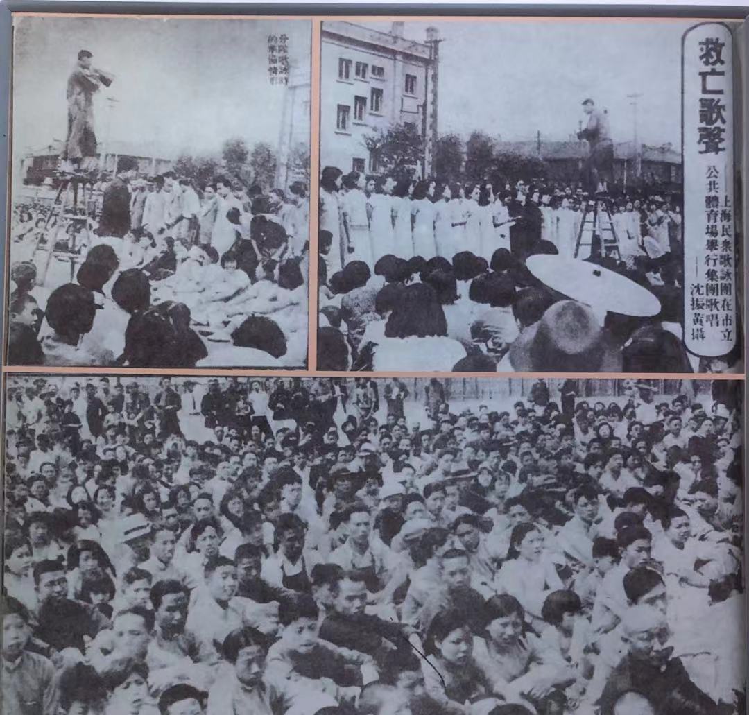 他力荐《义勇军进行曲》成为*歌国**，还曾将它译成英语版在美国传唱