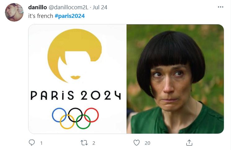 终于被“玩坏了”！2024巴黎奥运设计撞脸鲁豫？东京奥运会图标被疯狂恶搞！设计还得看沙雕网友