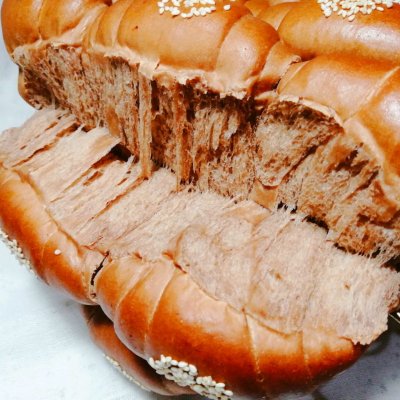 桃李牛角巧克力面包盒装,桃李牛角巧克力面包