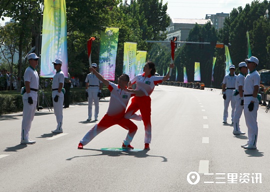 宝鸡迎十四运会火炬传递结束了吗,宝鸡十四运会火炬传递仪式