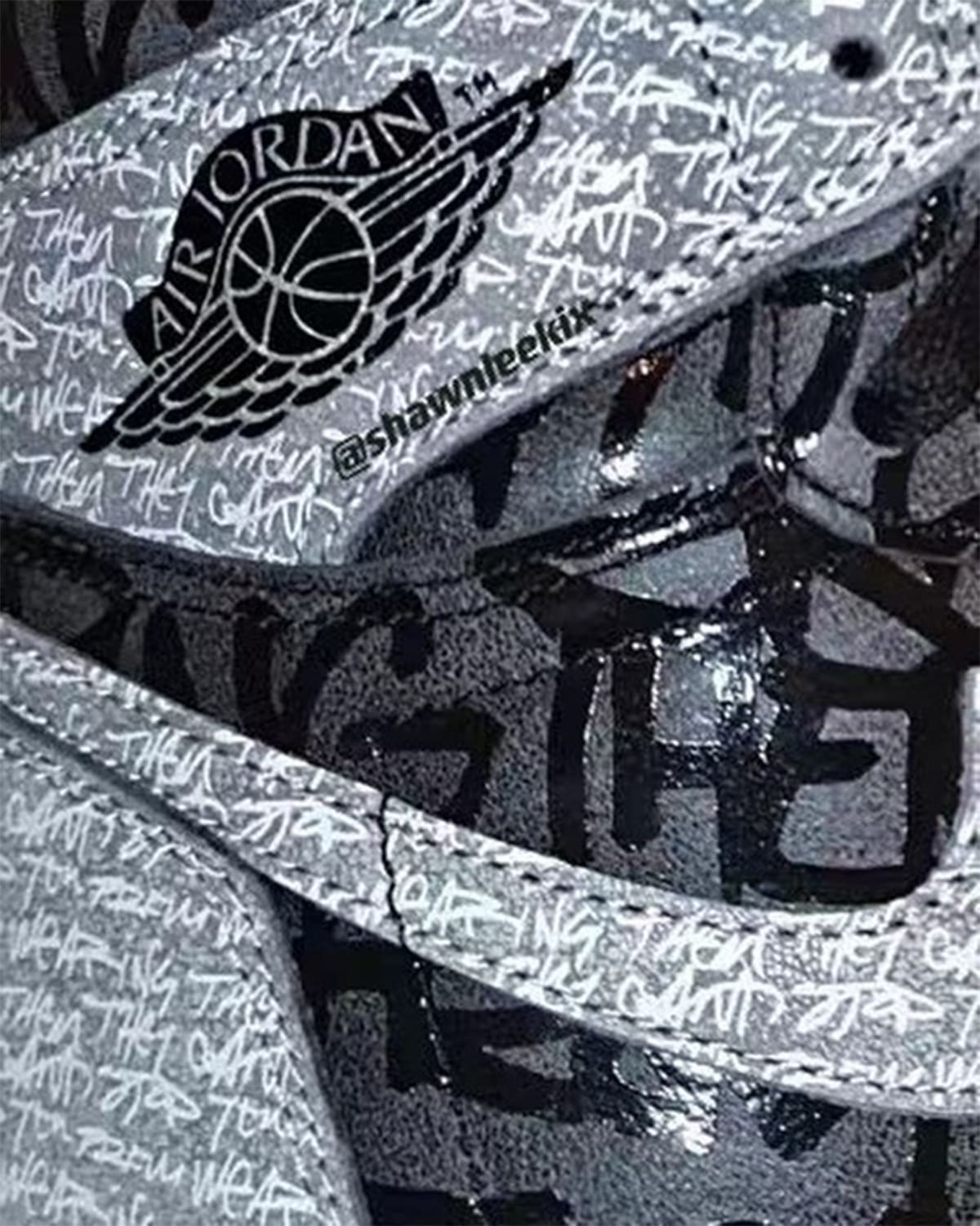 后跟带x的袜子,后跟带飞人logo的aj1