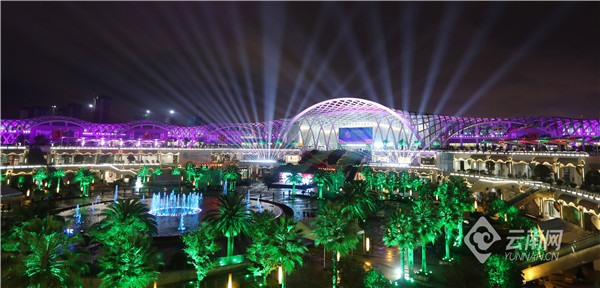 昆明cop15滇池国际会展中心游玩,昆明滇池cop15夜景