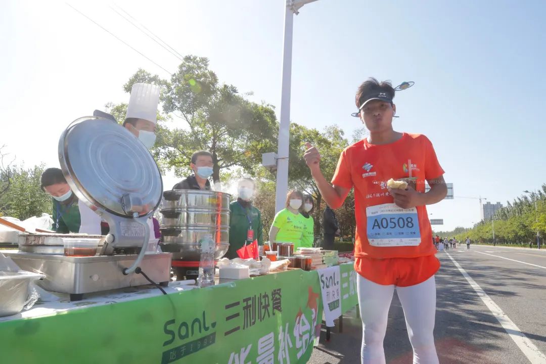 滨州黄河国际马拉松比赛,2019滨州黄河风情带马拉松赛开跑