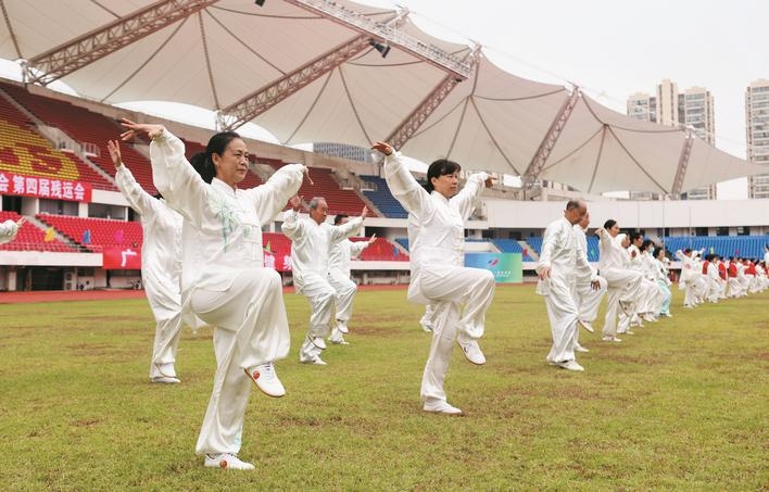 运动让生活更美好——淮北市第十一届运动会暨第五届职工运动会、第四届残运会开幕式侧记