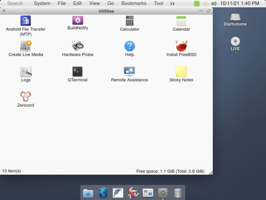 hellosystem,最像macos的freebsd