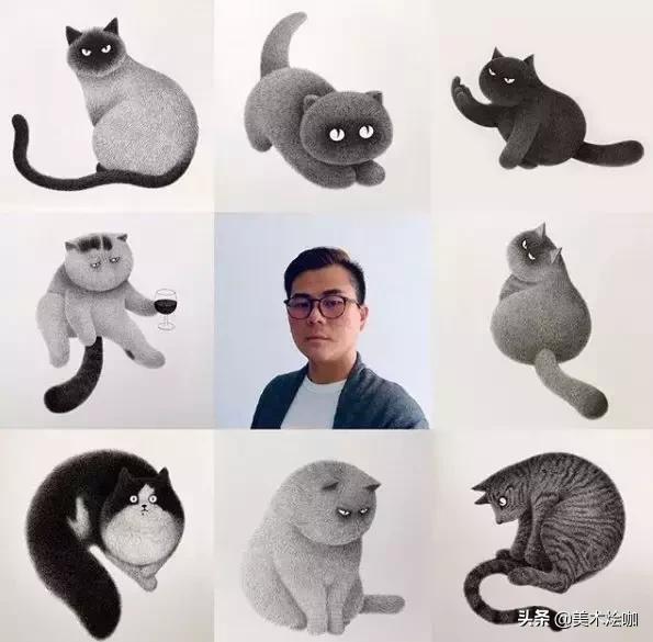 他用一支5块钱的针管笔“撸猫”，17万网友直呼：这猫要活了
