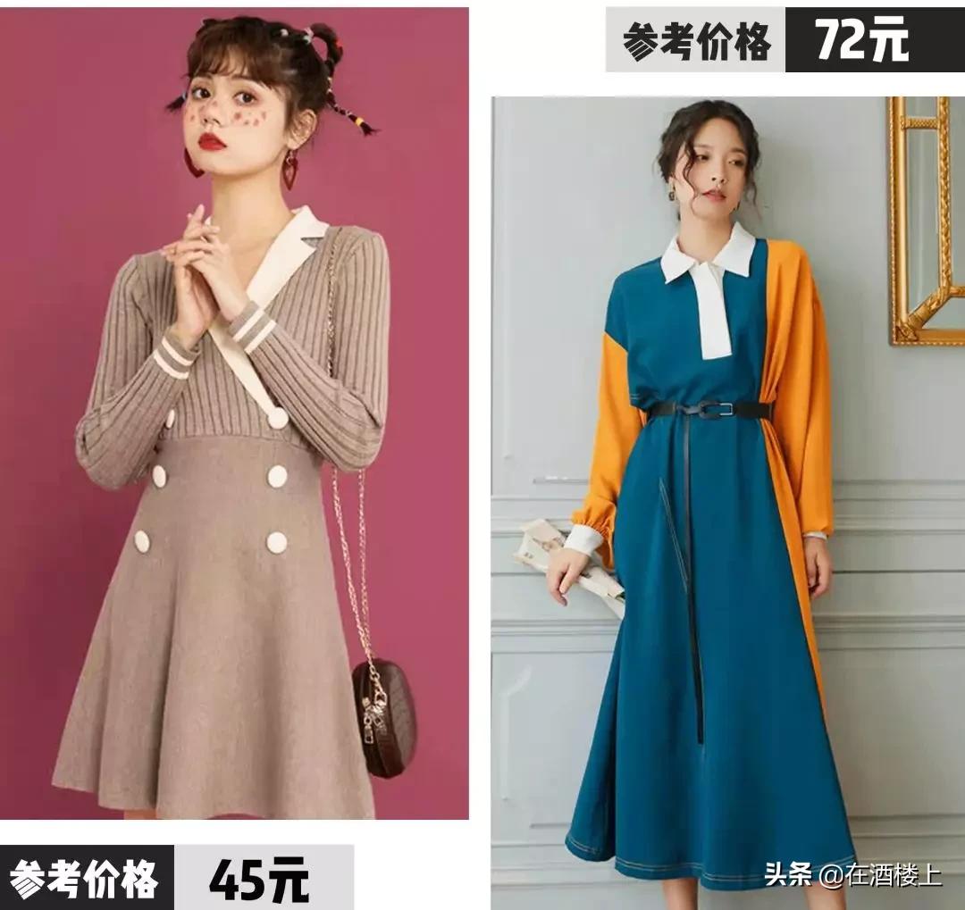 出门逛街好看的裙子,时尚潮流春季连衣裙