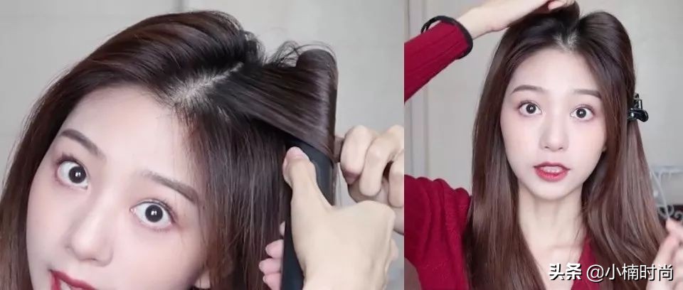 细软塌头发发量还少蓬松秘诀,细软扁塌油头补救神器