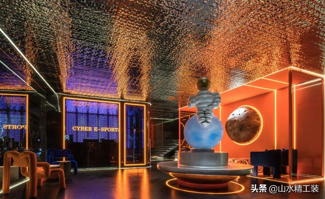 合肥公装公司「山水精工装」丨|赛铂电竞酒店