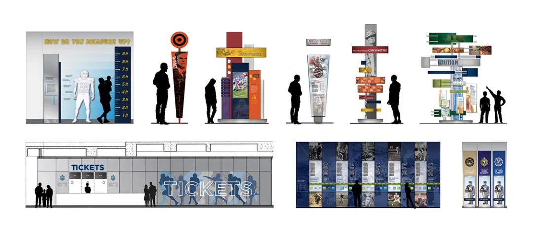 亚特兰大大学足球名人堂博物馆｜开创性的运动体验