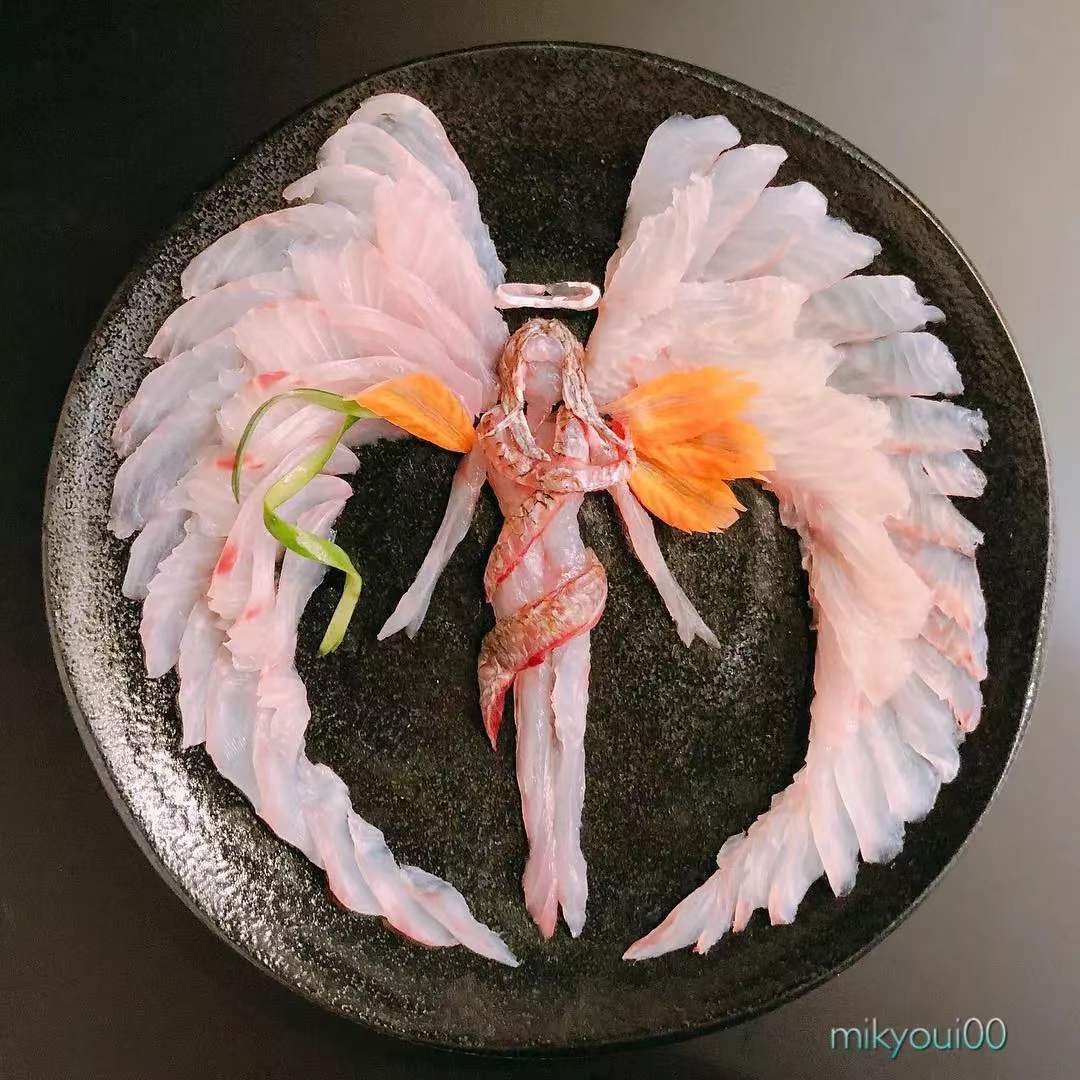 澳龙刺身摆盘制作视频,刺身制作视频创意摆盘