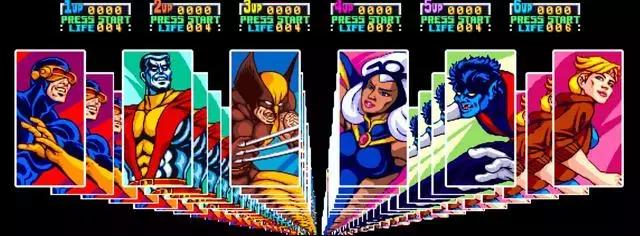 那些可以四人玩的街机游戏，不怕虎一样的敌人