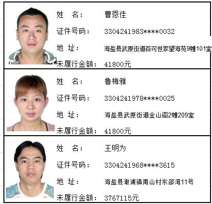 浙江实名曝光26人照片,浙江实名曝光照片