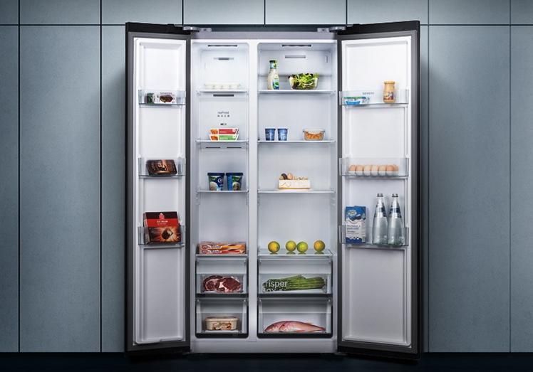 西门子冰箱开与关怎么解决,西门子超薄双开门冰箱尺寸406升