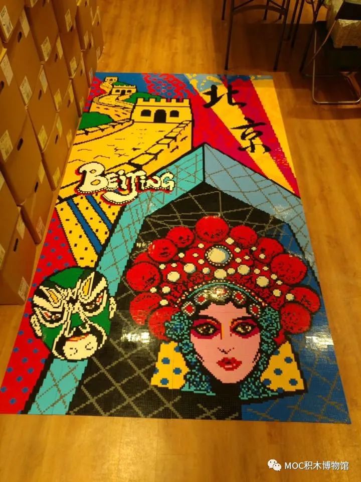 乐高大师中国队,洪子健乐高大型作品