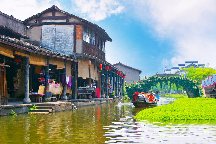 绍兴千年古镇,绍兴鲁迅故里石板桥