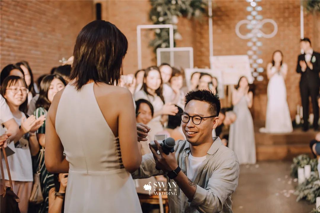 红砖美术馆婚礼游戏,红砖美术馆婚礼布置