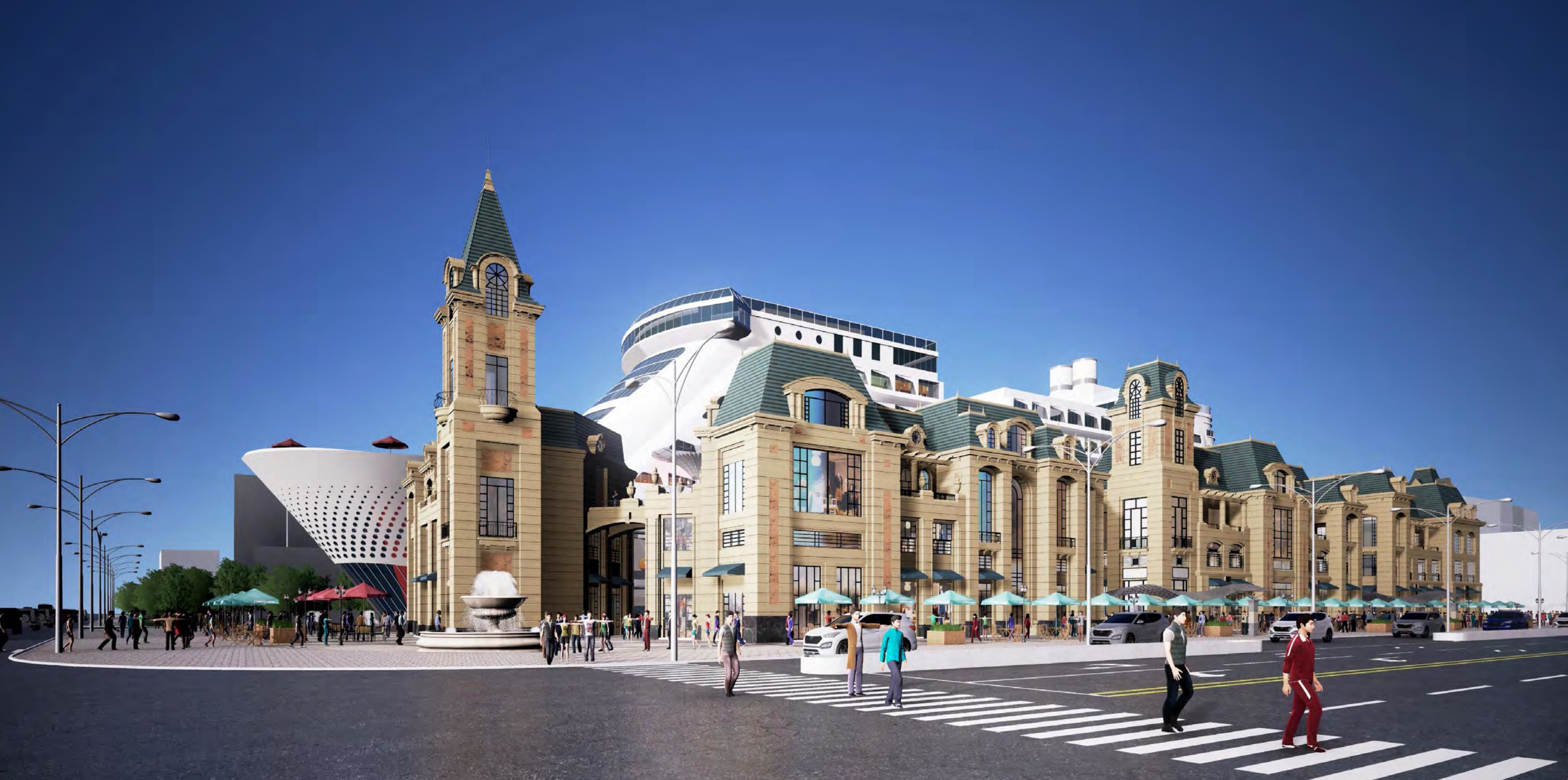 大宸设计：商住综合体设计·灵山龙胤城·昊成新天地