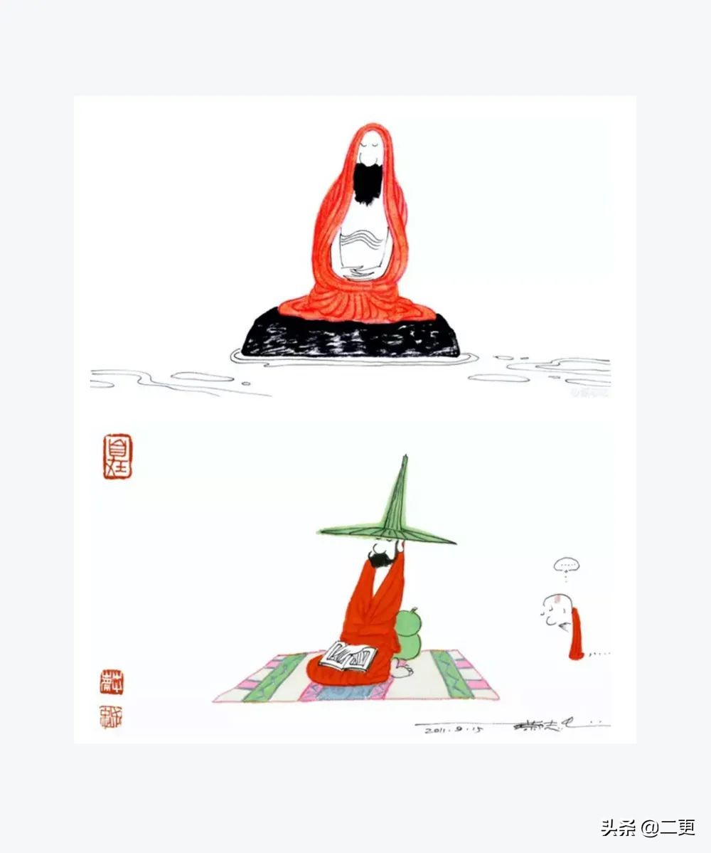 台湾漫画家蔡志忠少林寺,台湾漫画家出家少林寺