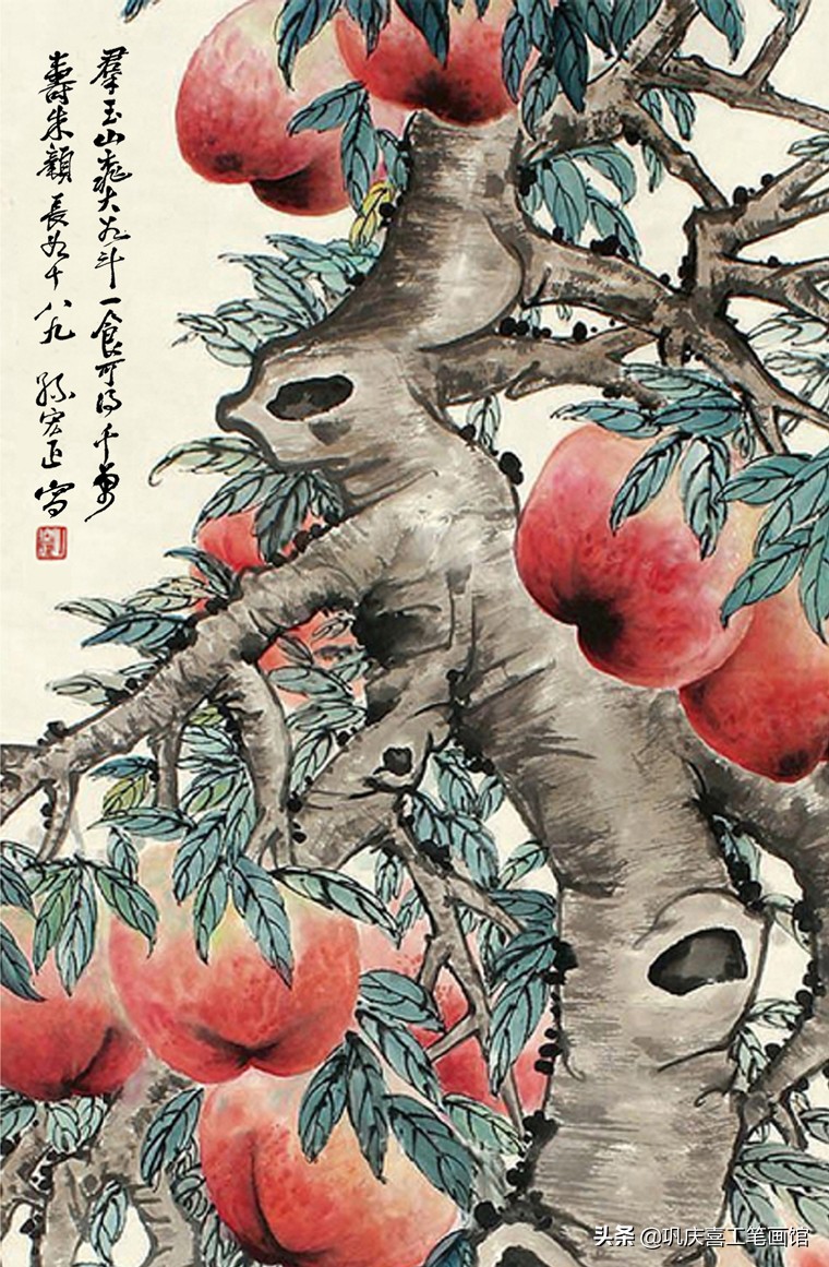 祝寿寿桃图片大全,寿桃祝寿图