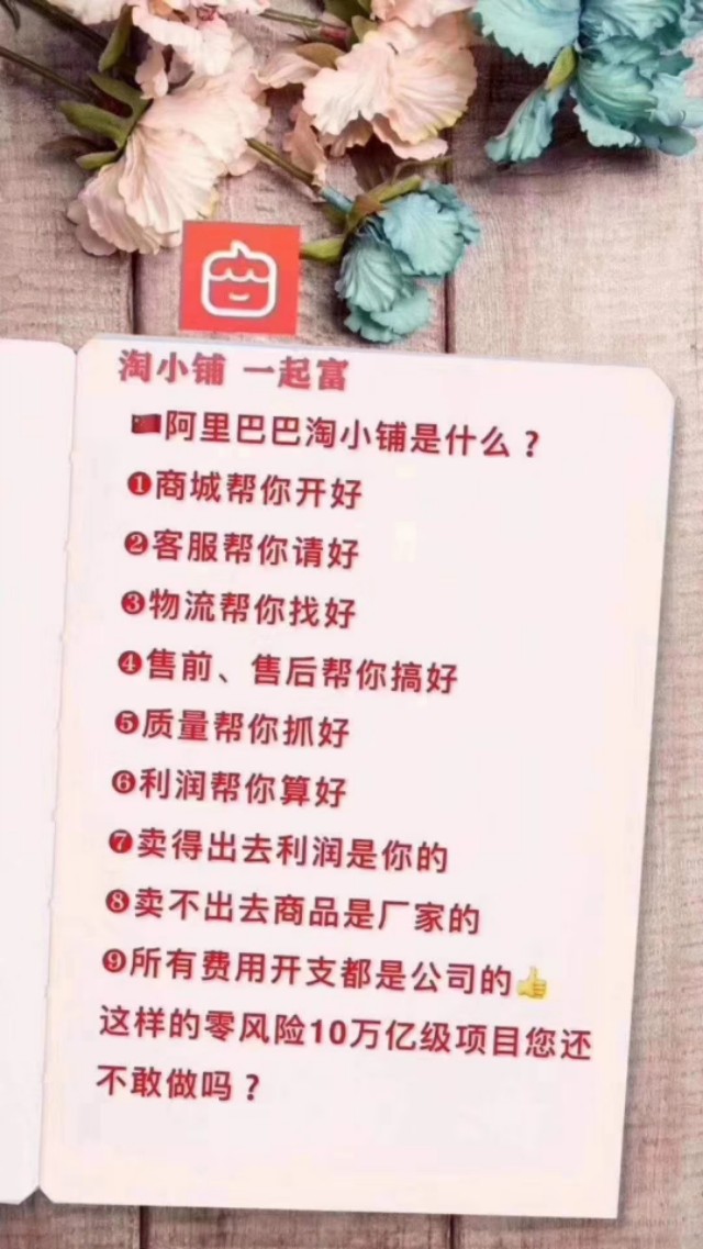 最近爆火的阿里三太子：淘小铺