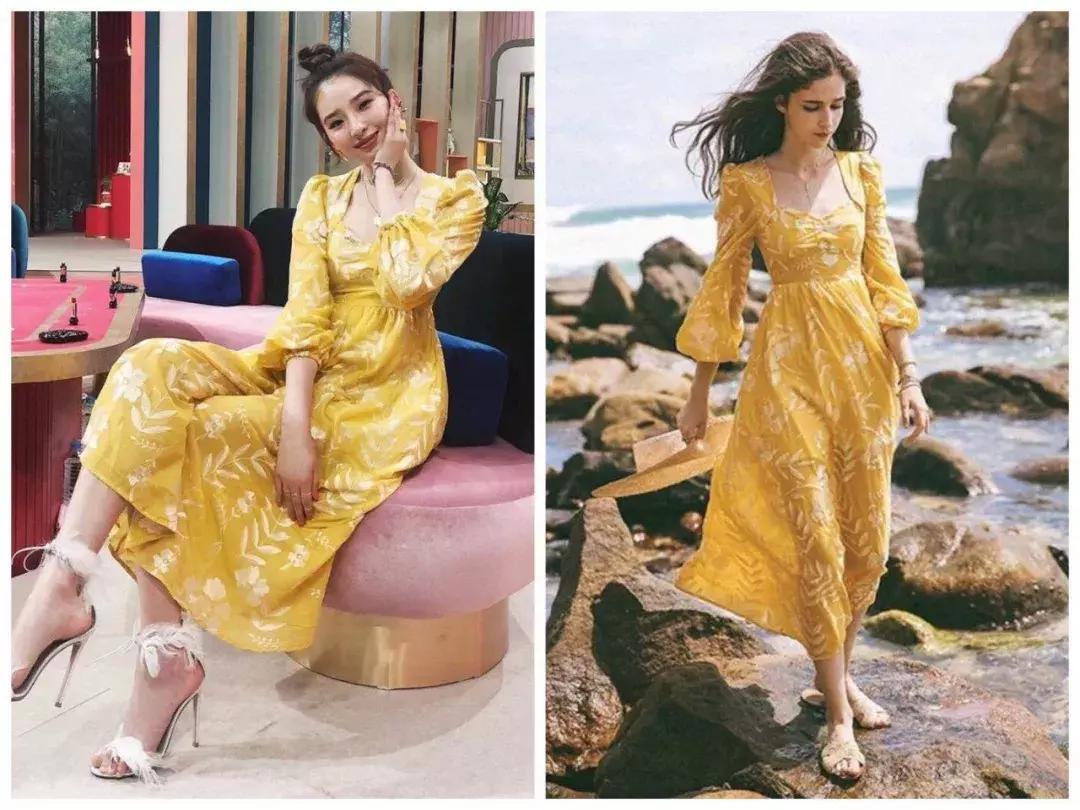 宣美黑色吊带裙,lisa时尚撞衫