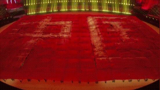 军运会会徽图案,2019军运会开幕式巨型国旗