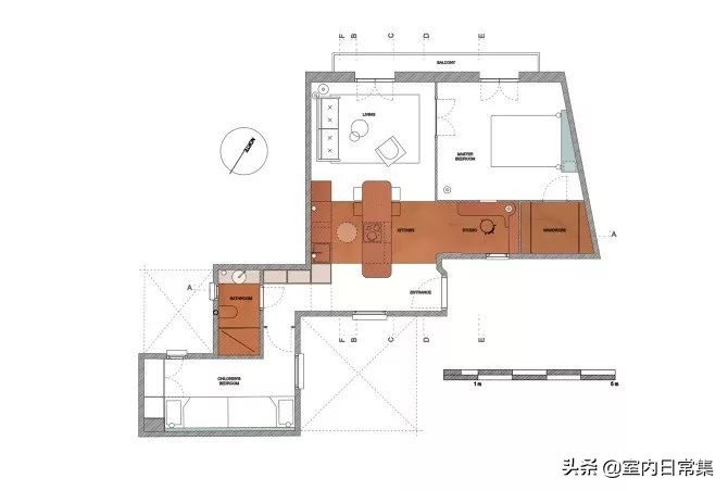 巴塞罗那酒店式公寓,巴塞罗那粉色尖顶房