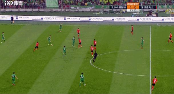 张玉宁晃晕潜力中卫,张玉宁射死角破门