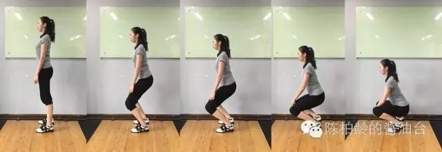 深蹲前掌离地怎么办,深蹲时脚后跟离地