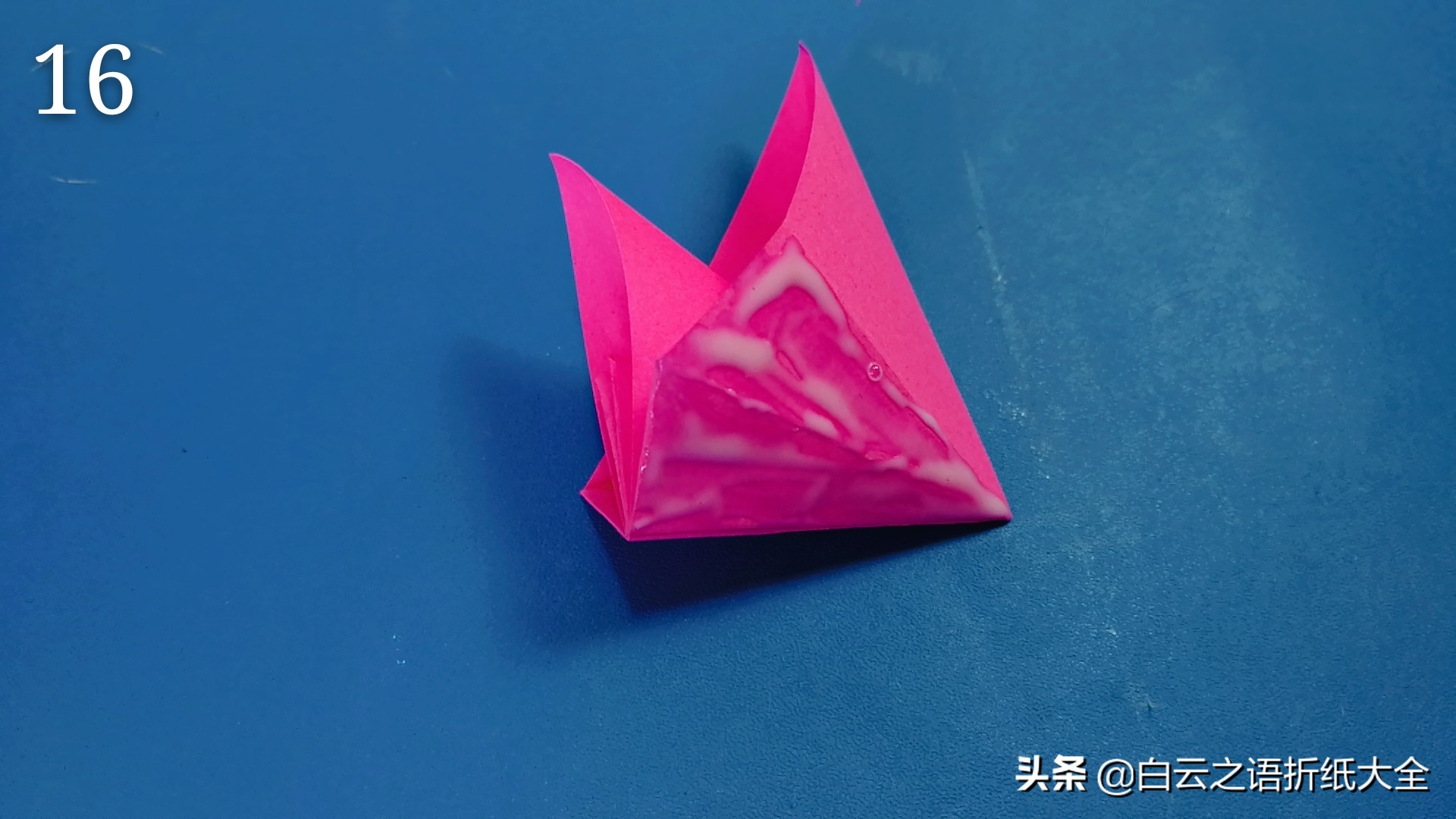 简单又好看的古风发簪折纸,折纸手工大全少女心古风发簪