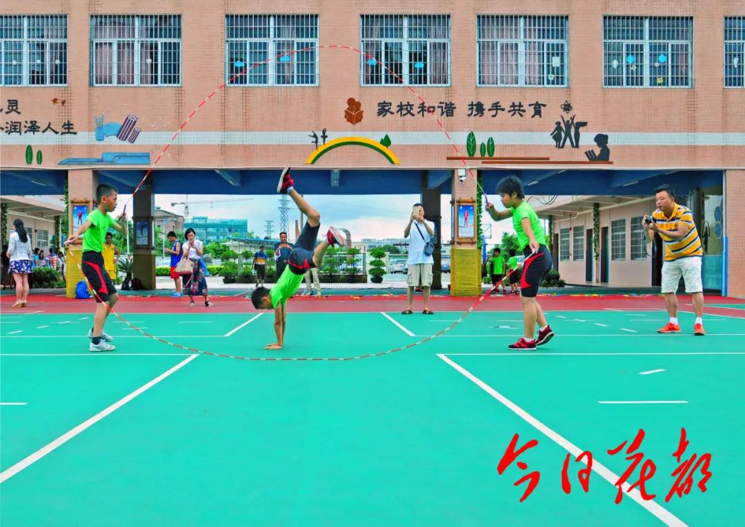 连年输出飞行员，花都教育这样抓体育……