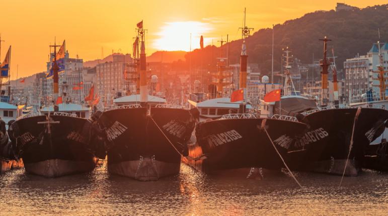 沈家门街道区域图,沈家门景观