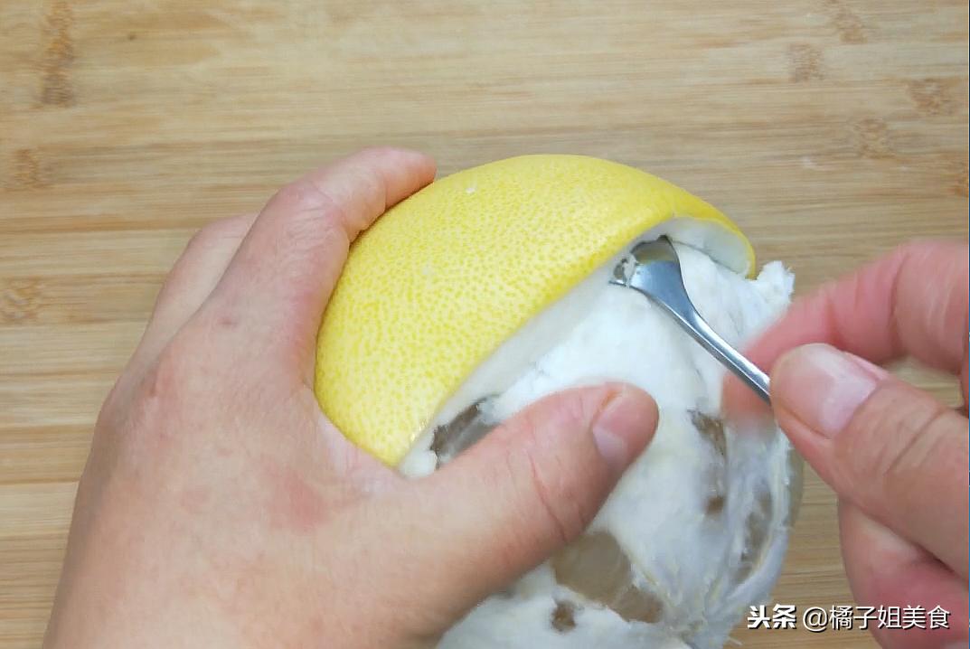 柚子好看又好吃的方法,柚子最好吃法