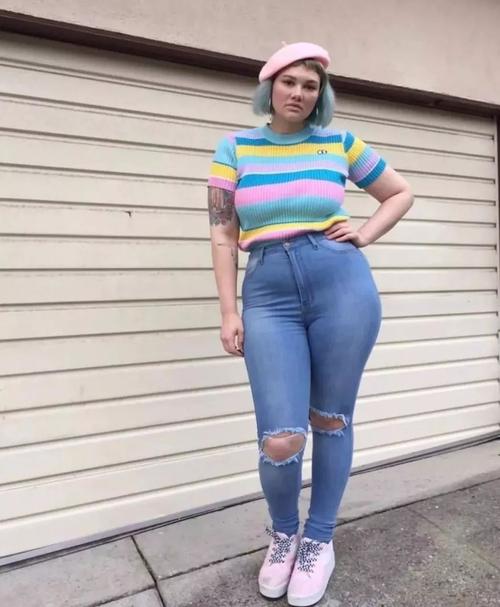 简约大气的胯宽腿粗洋气穿搭,大腿粗矮个子穿搭技巧