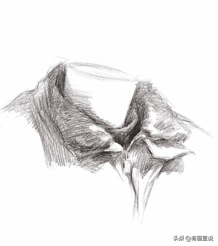 素描绘画中你容易轻忽的细节，衬布和衣服的刻画，分享课程素材