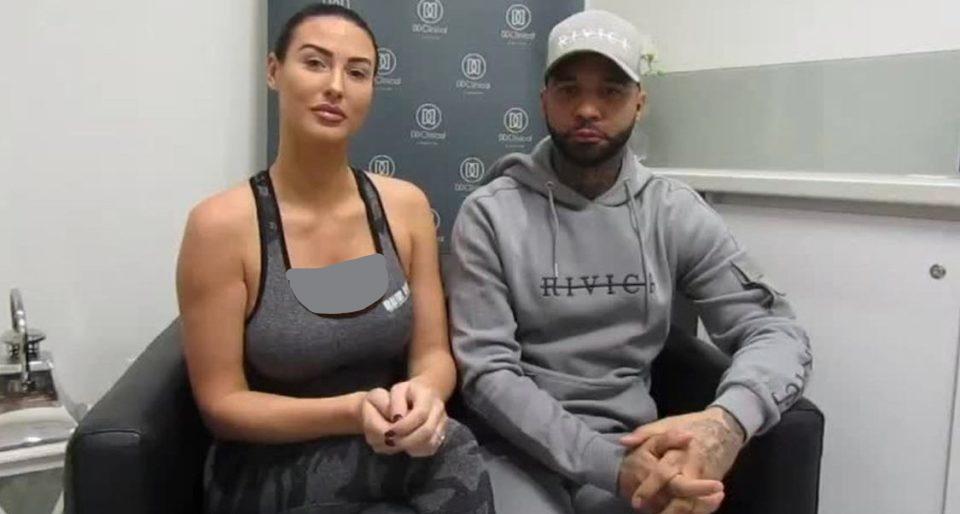 英国模特因产后感觉不自信让丈夫陪同做阴道美容手术