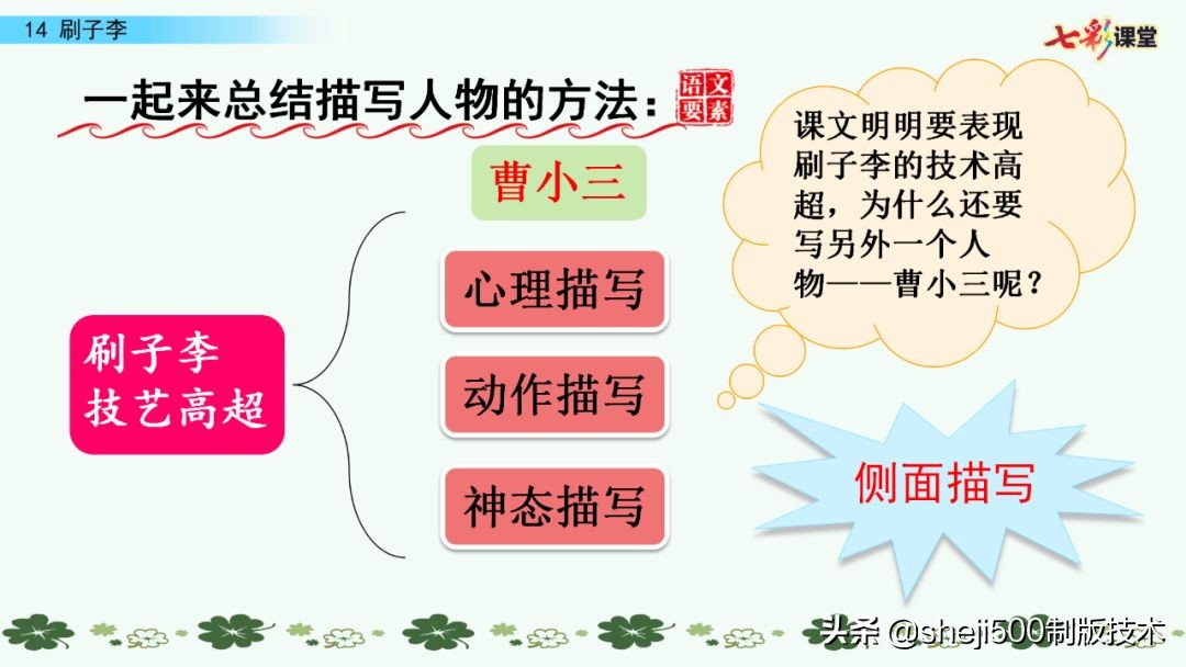 五年级下册语文刷子李公开课视频,五年级下册语文14课刷子李讲解