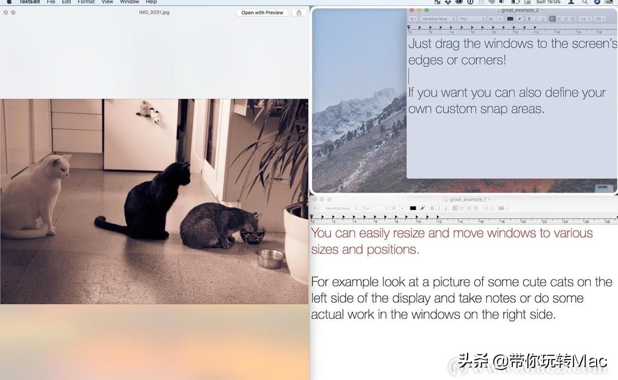 Mac窗口排排站，告别混乱屏幕，一切井井有条